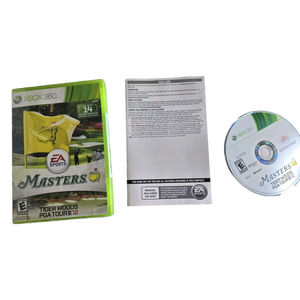 Microsoft Xbox 360 Tiger Woods PGA Tour 12 Masters Video Game EA Sports
